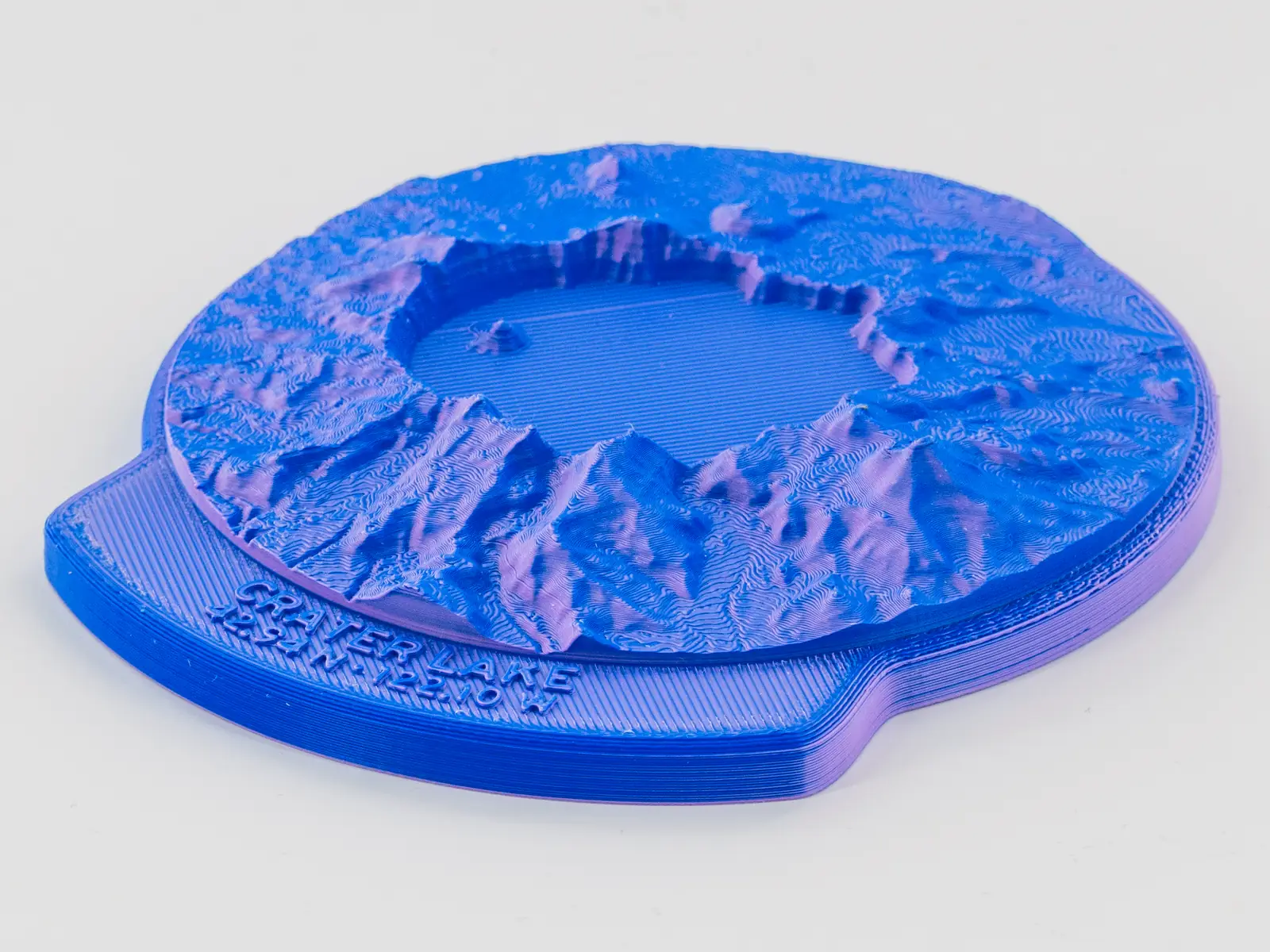 Real photo: Twilight magnet tile