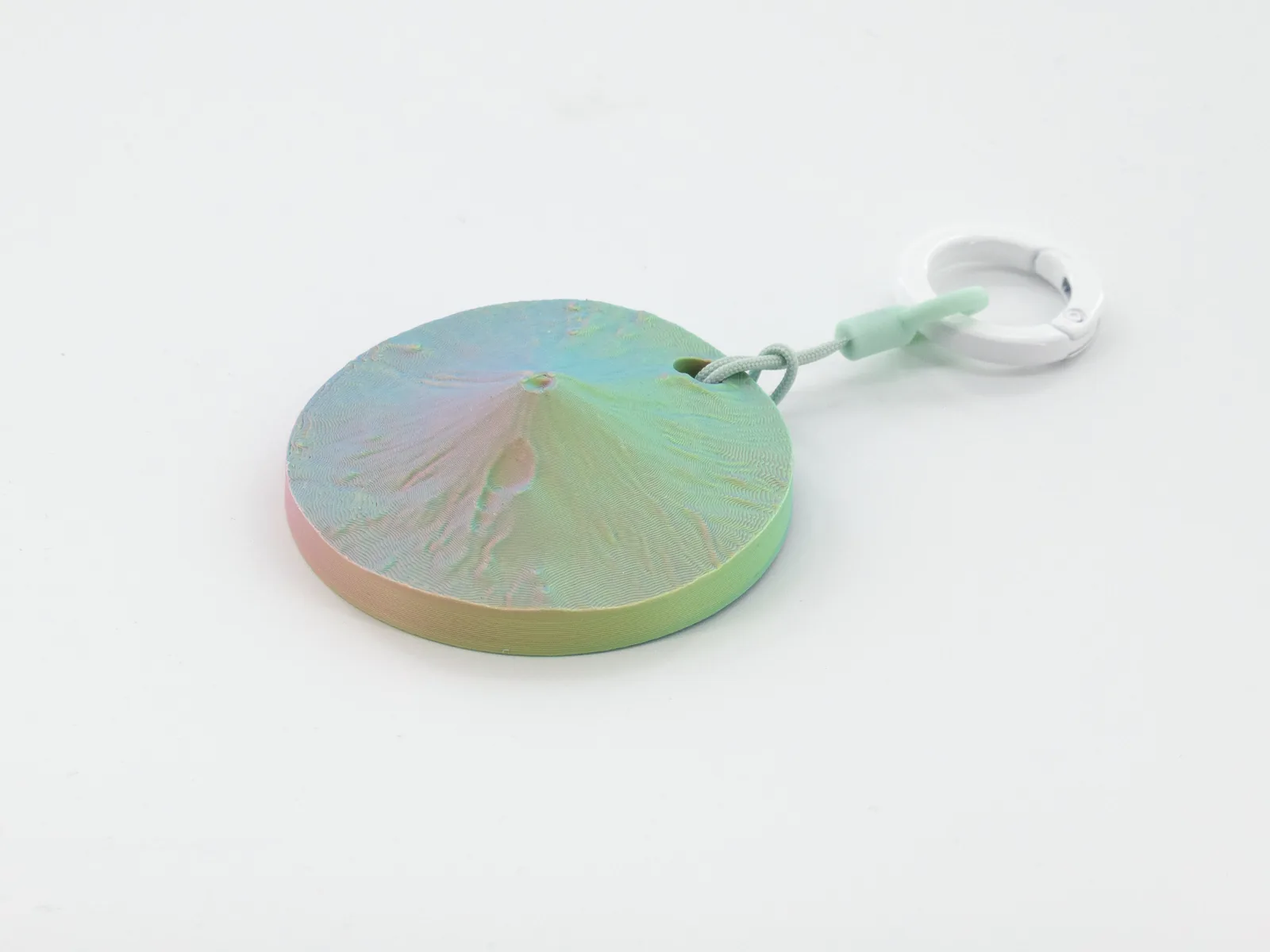 Real photo: Sorbet keychain of Mount Fuji